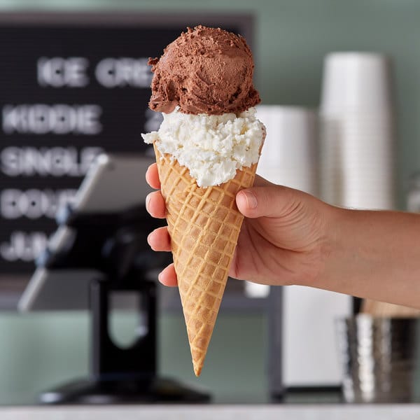 Tipos de conos de helado barquillon